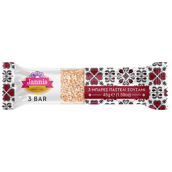 JANNIS ΠΑΣΤΕΛΙ 45gr. - (ΣΟΥΣΑΜΙ) (3 BAR)
