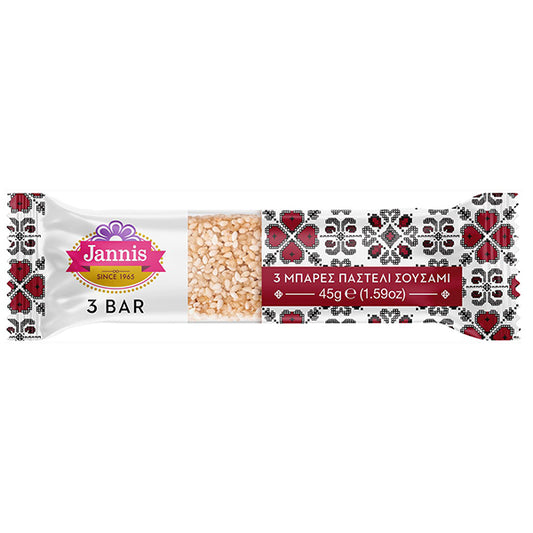 JANNIS ΠΑΣΤΕΛΙ 45gr. - (ΣΟΥΣΑΜΙ) (3 BAR)