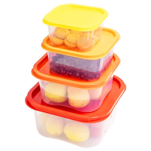 STERK CURCUBEU ΦΑΓΗΤΟΔΟΧΕΙΟ ΤΕΤΡΑΓΩΝΟ ΣΕΤ 4τεμ.