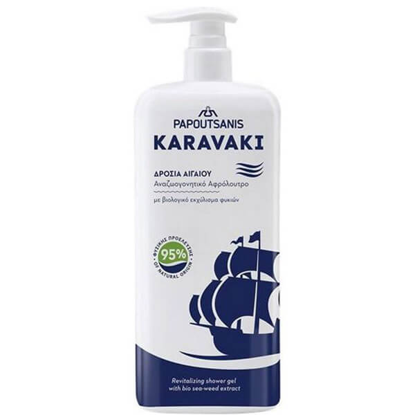 PAPOUTSANIS KARAVAKI ΑΦΡΟΛΟΥΤΡΟ 750ml - (ΔΡΟΣΙΑ ΑΙΓΑΙΟΥ) (ΑΝΤΛΙΑ)