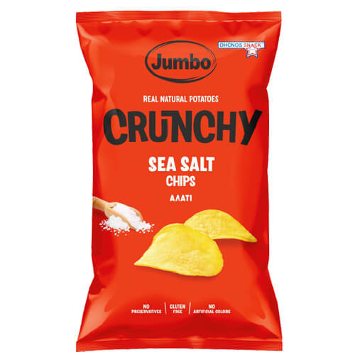 JUMBO CRUNCHY CHIPS 90gr. - (ΑΛΑΤΙ) (χωρίς γλουτένη) (84009)