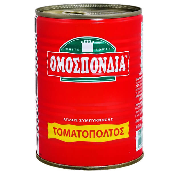 ΟΜΟΣΠΟΝΔΙΑ ΤΟΜΑΤΟΠΟΛΤΟΣ 410gr. - (22-24%)