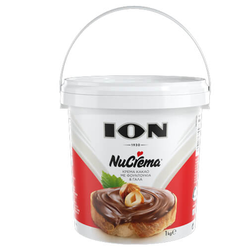 ΙΟΝ NUCREMA 1kg - (ΠΡΑΛΙΝΑ ΦΟΥΝΤΟΥΚΙΟΥ) (ΔΟΧΕΙΟ) (9868)