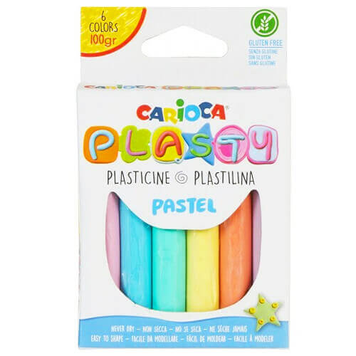 CARIOCA ΠΛΑΣΤΕΛΙΝΗ - (6 ΧΡΩΜΑΤΑ) (35787)
