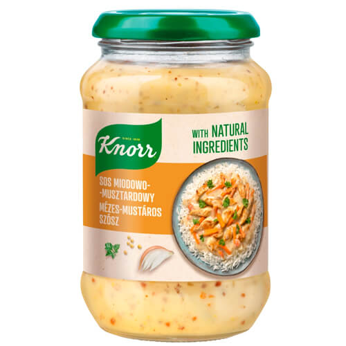 KNORR ΕΤΟΙΜΗ ΣΑΛΤΣΑ 400gr - (ΜΕΛΙ & ΜΟΥΣΤΑΡΔΑ)