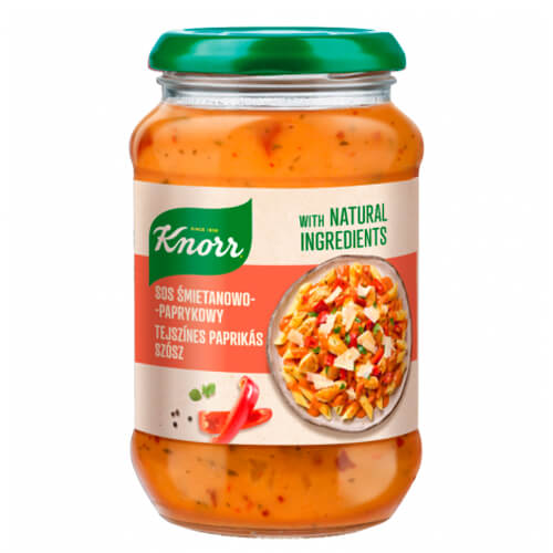 KNORR ΕΤΟΙΜΗ ΣΑΛΤΣΑ 400gr - (ΤΟΜΑΤΑ & ΠΙΠΕΡΙΑ)