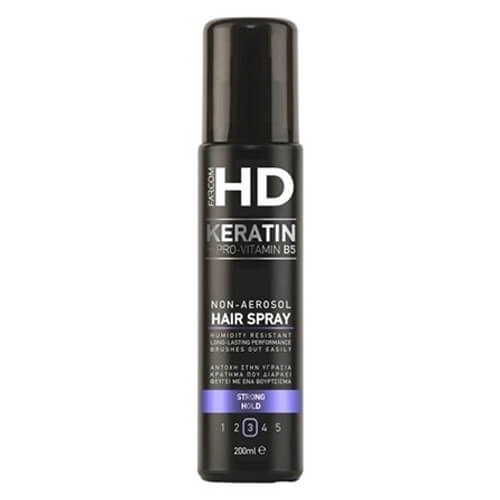 FARCOM HD NON-AEROSOL HAIRSPRAY 200ml - (ΔΥΝΑΤΟ ΚΡΑΤΗΜΑ)