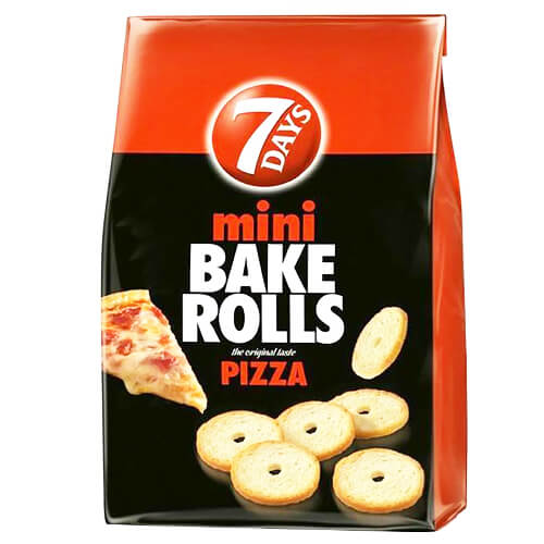 BAKE ROLLS MINI 150gr - (PIZZA)