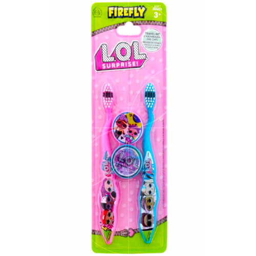 ΟΔΟΝΤΟΒΟΥΡΤΣΑ ΠΑΙΔΙΚΗ ΜΕ ΚΑΠΑΚΙ 2τεμ. - (LOL SURPRISE!)