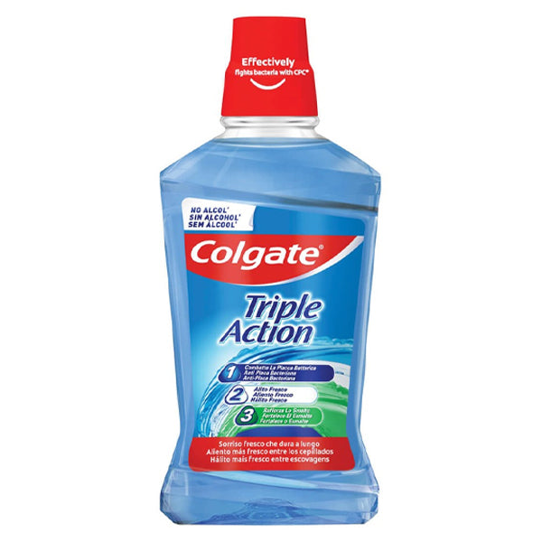 COLGATE ΣΤΟΜΑΤΙΚΟ ΔΙΑΛΥΜΑ 500ml - (TRIPLE ACTION)