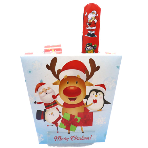 ΧΡΙΣΤΟΥΓΕΝΝΙΑΤΙΚΟ ΚΟΥΤΑΚΙ ΜΕ ΣΤΕΚΑ/ΒΡΑΧΙΟΛΙ ΚΑΙ ΖΑΧΑΡΩΔΗ 100gr.