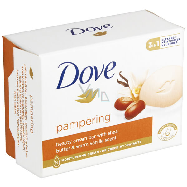 DOVE ΣΑΠΟΥΝΙ 90gr - (PUMPERING) (SHEA BUTTER & VANILLA)