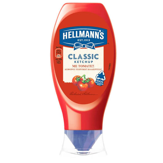 HELLMANN'S KETCHUP 250gr. - (TOP DOWN)