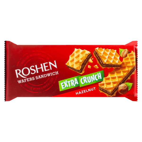 ROSHEN WAFERS SANDWICH ΤΡΑΓΑΝΗ ΓΚΟΦΡΕΤΑ 142gr. - (ΦΟΥΝΤΟΥΚΙ)