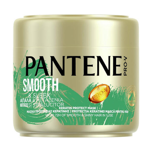 PANTENE ΜΑΣΚΑ ΜΑΛΛΙΩΝ PRO-V 300ml - (SMOOTH & SLEEK)