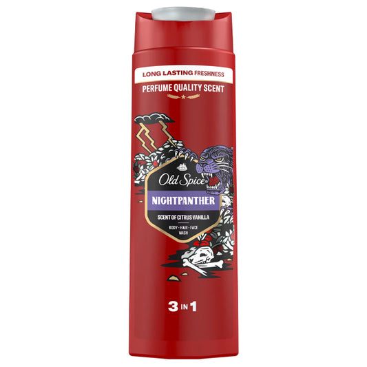 OLD SPICE SHOWER GEL 400ml - (NIGHTPANTHER)
