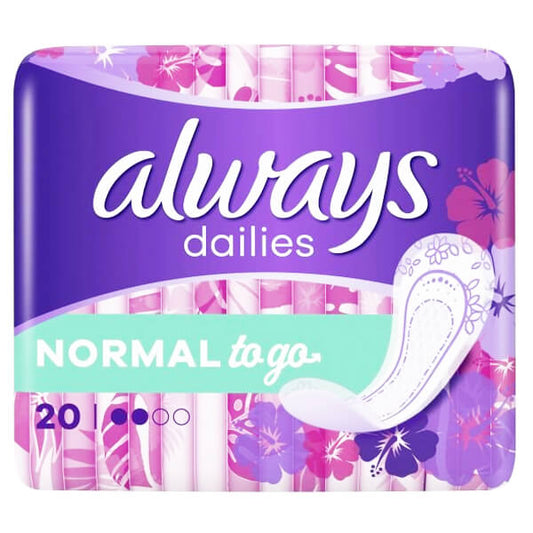 ALWAYS ΣΕΡΒΙΕΤΑΚΙΑ NORMAL TO GO 20τεμ. - (NORMAL)