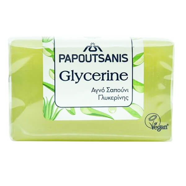 PAPOUTSANIS ΣΑΠΟΥΝΙ 125gr. ΓΛΥΚΕΡΙΝΗΣ - (ΠΡΑΣΙΝΟ)