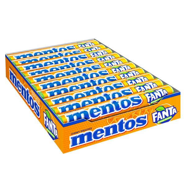 MENTOS (20x38gr.) - (FANTA)