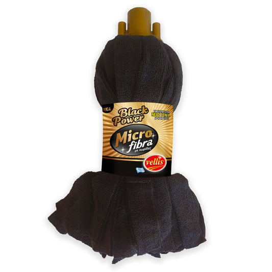 VELLIS ΣΦΟΥΓΓΑΡΙΣΤΡΑ ΜΙΚΡΟΦΙΜΠΡΑ ΜΕ ΛΩΡΙΔΕΣ BLACK POWER