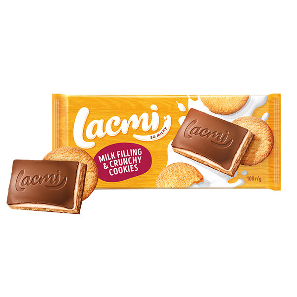 ROSHEN LACMI ΣΟΚΟΛΑΤΑ 100gr. - (ΤΡΑΓΑΝΑ COOKIES)