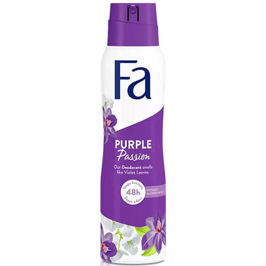 FA DEO SPRAY 150ml - (PURPLE PASSION) (0%)
