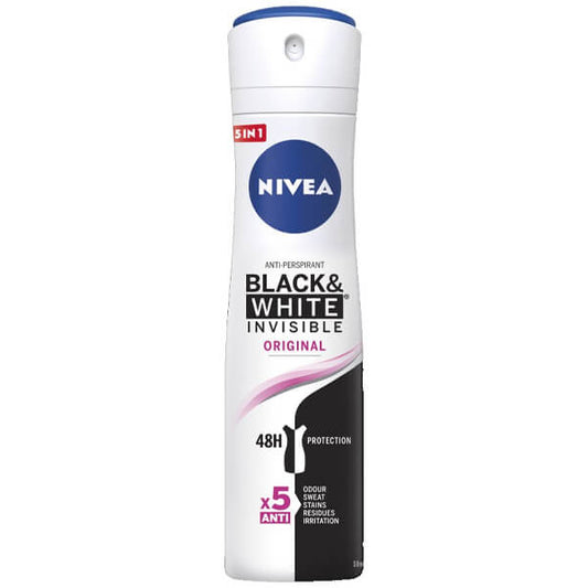 NIVEA DEO WOMEN 150ml - (B & W) (CLEAR INVISIBLE)