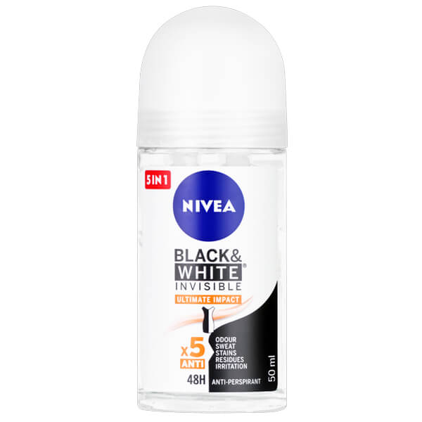 NIVEA ROLL-ON WOMEN 50ml - (B & W) (ULTIMATE IMPACT)