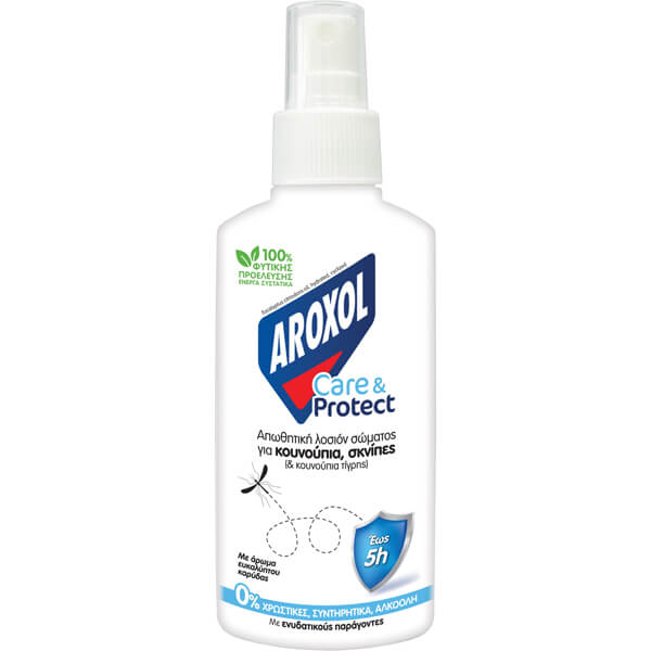 AROXOL ΕΝΤΟΜΟΑΠΩΘΗΤΙΚΗ ΛΟΣΙΟΝ ΣΩΜΑΤΟΣ 100ml - (CARE & PROTECT)