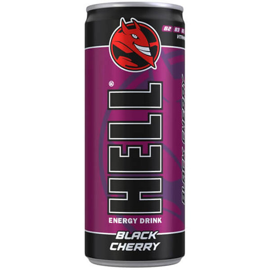 HELL ENERGY DRINK 250ml - (BLACK CHERRY)
