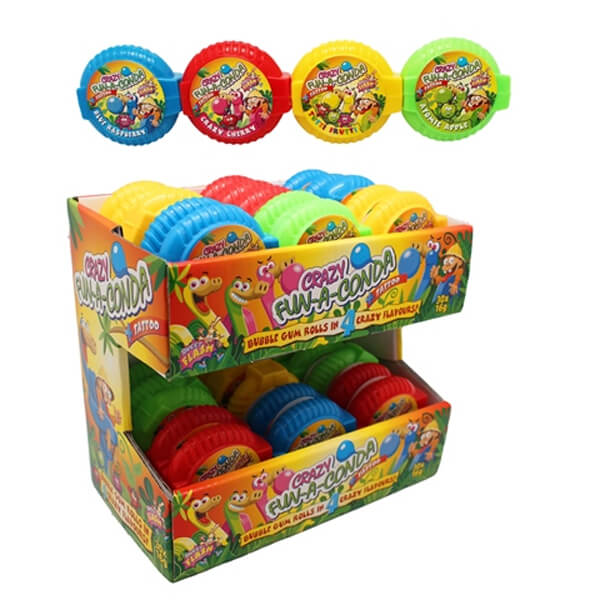 ΤΣΙΧΛΑ ΡΟΛΕΡ + ΤΑTΤΟΟ FUN-A-CONDA (24τεμ.)