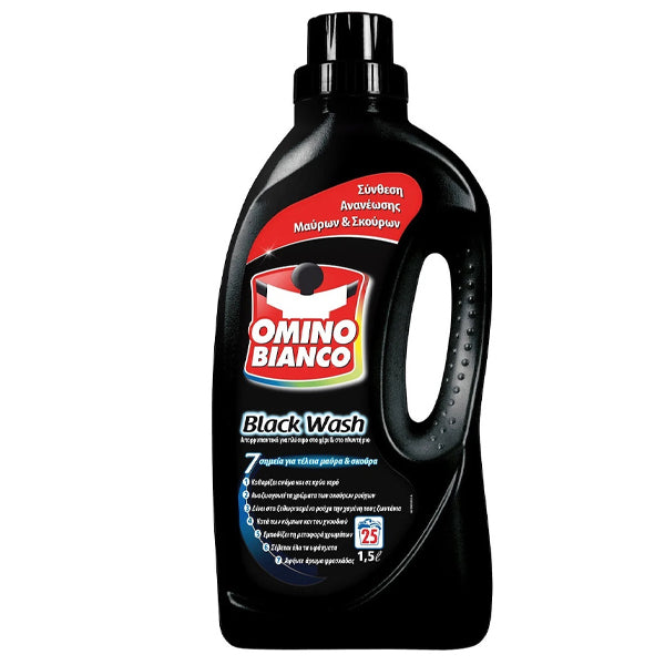 OMINO BIANCO ΥΓΡΟ BLACK WASH 25μεζ.- (1,5lit)