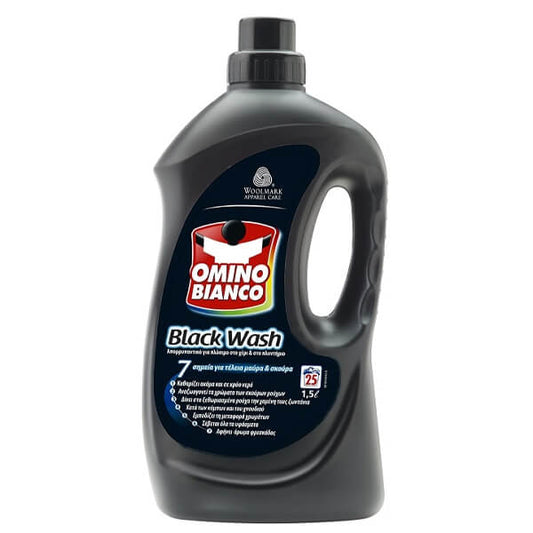 OMINO BIANCO ΥΓΡΟ BLACK WASH 25μεζ.- (1,5lit)