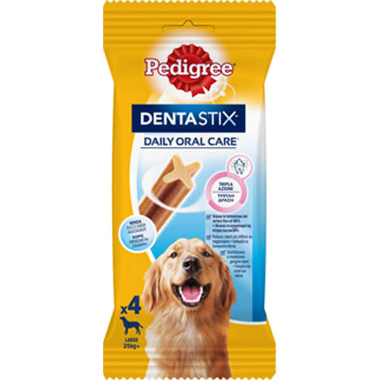 PEDIGREE DENTASTIX 4τεμ. - (154gr) (LARGE)