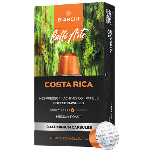 BIANCHI NESPRESSO CAPS (10τεμ.x5,5gr.) - (COSTA RICA)