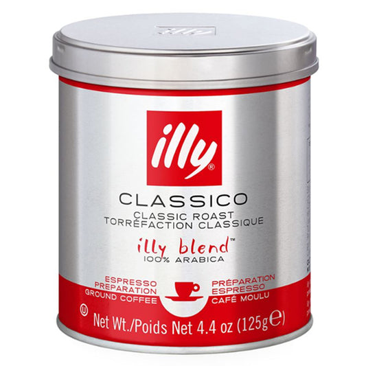 ILLY ESPRESSO 125gr - (CLASSICO) (ΑΛΕΣΜΕΝΟ)