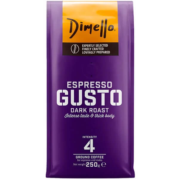 DIMELLO ESPRESSO 250gr. - (GUSTO) (ΑΛΕΣΜΕΝΟΣ)