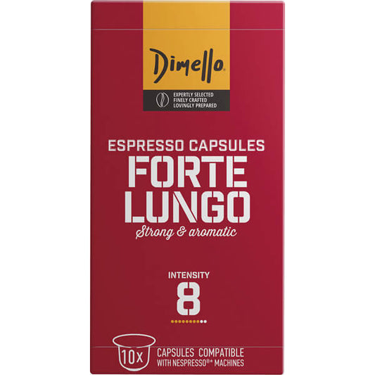 DIMELLO ESPRESSO CAPS (10τεμx0,56gr.) - (FORTE LUNGO)