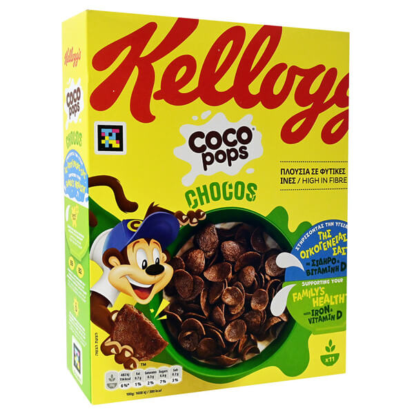 KELLOGG'S 330gr. - (COCO POPS CHOCO)