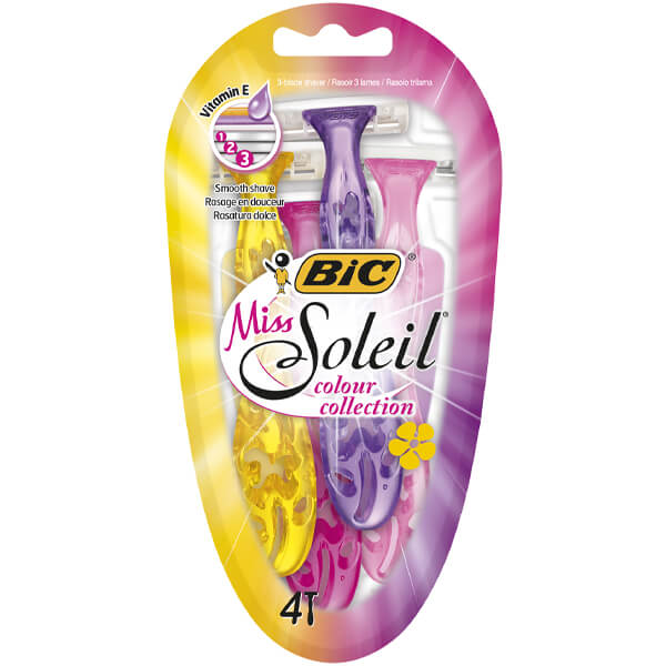 BIC ΞΥΡΑΦΑΚΙΑ MISS SOLEIL (4τεμ.) - (COLOUR COLLECTION)