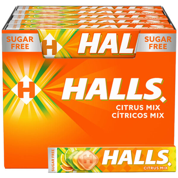 HALLS ΚΑΡΑΜΕΛΕΣ (32grx20τεμ.) - (CITRUS MIX)