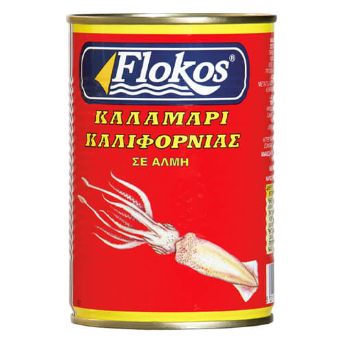 FLOKOS ΚΑΛΑΜΑΡΙ 370gr. - (ΣΕ ΦΥΣΙΚΟ ΧΥΜΟ)
