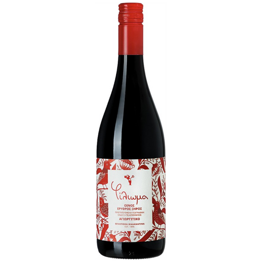 Φίλιωμα Οίνος Ερυθρός Αγιωργίτικος ΠΓΕ 750ml