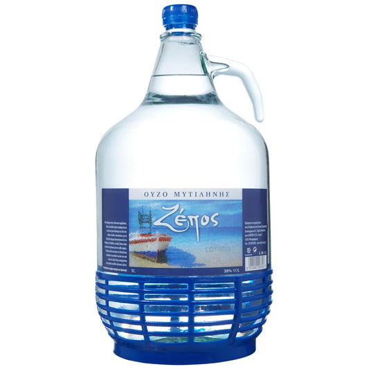 Ζέππος Ούζο Μυτιλήνης 38% 5L