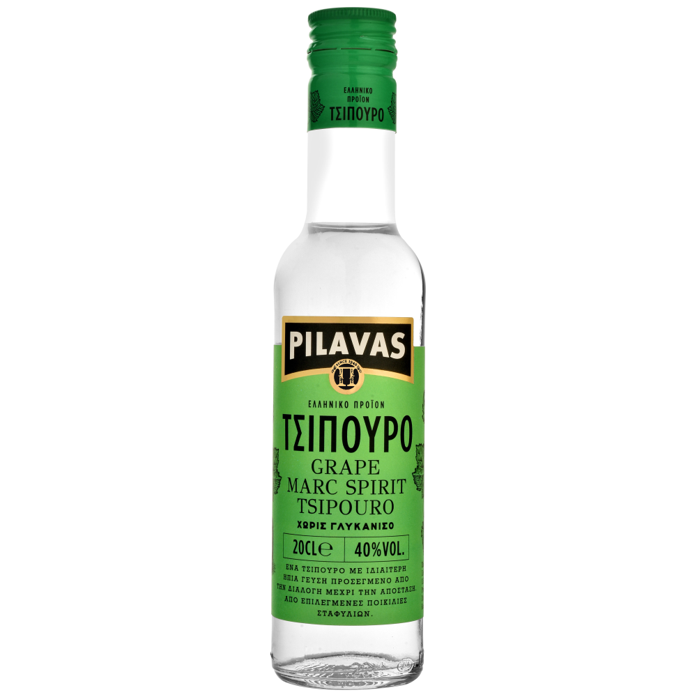 Πιλαβά Τσίπουρο Χωρίς Γλυκάνισο 200ml