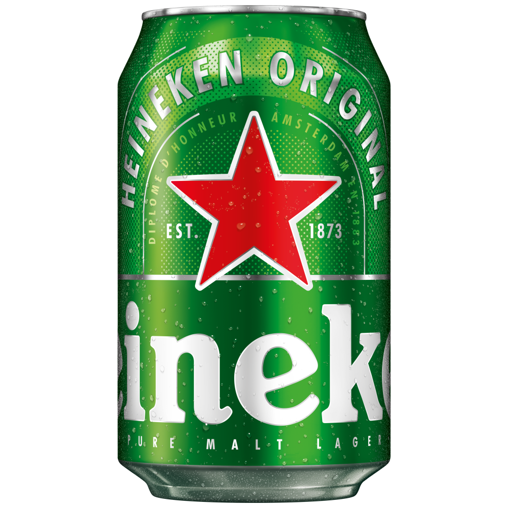 Heineken Μπύρα Lager Κουτί 330ml