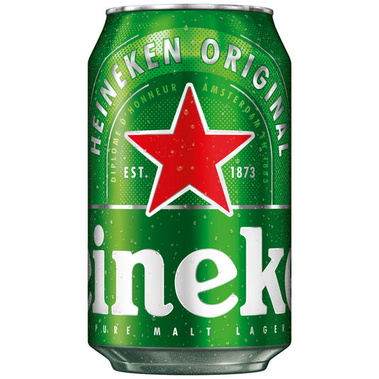 Heineken Μπύρα Lager Κουτί 330ml
