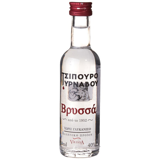 Τυρνάβου Βρύσσα Τσίπουρο Χωρίς Γλυκάνισο 50ml
