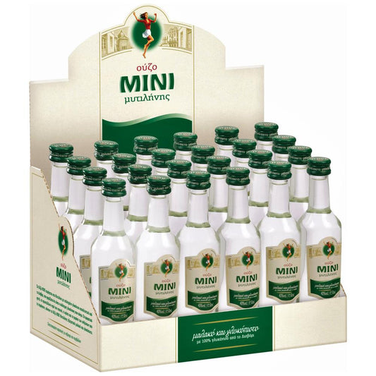 MINI Ούζo Μυτιλήνης 24x50ml