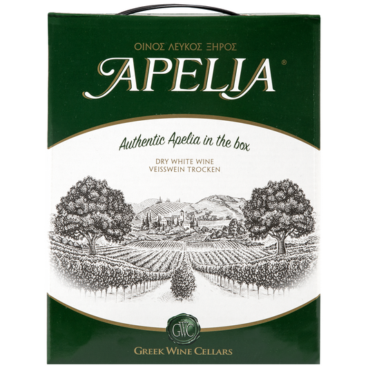Apelia Λευκός Οίνος Σε Ασκό 3 lt